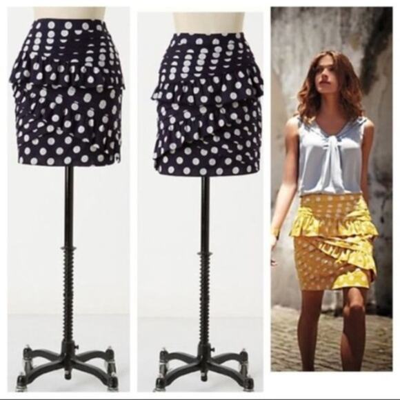 ANTHROPOLOGIE - Leifsdottir Coming & Going Skirt - Picture 1 of 7